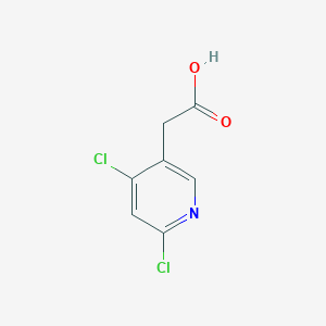 molecular formula C7H5Cl2NO2 B182487 2-(4,6-dichloropyridin-3-yl)acetic Acid CAS No. 199283-51-7