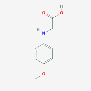 molecular formula C9H11NO3 B182500 N-(4-甲氧基苯基)甘氨酸 CAS No. 22094-69-5