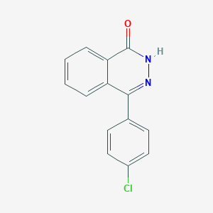 molecular formula C14H9ClN2O B182514 4-(4-氯苯基)酞嗪-1(2H)-酮 CAS No. 51334-86-2