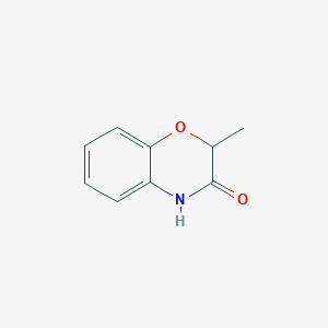 molecular formula C9H9NO2 B182522 2-methyl-2H-1,4-benzoxazin-3(4H)-one CAS No. 21744-83-2