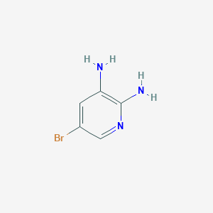molecular formula C5H6BrN3 B182523 5-溴吡啶-2,3-二胺 CAS No. 38875-53-5