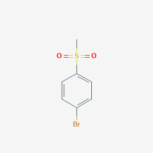 molecular formula C7H7BrO2S B182524 4-溴苯甲基砜 CAS No. 3466-32-8
