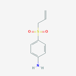 molecular formula C9H11NO2S B182530 4-(Allylsulfonyl)aniline CAS No. 53870-35-2