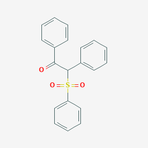 molecular formula C20H16O3S B182539 1,2-Diphenyl-2-(phenylsulfonyl)ethanone CAS No. 33641-39-3