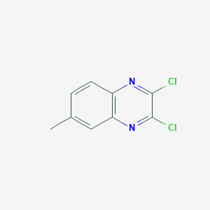 molecular formula C9H6Cl2N2 B182540 2,3-二氯-6-甲基喹喔啉 CAS No. 39267-05-5