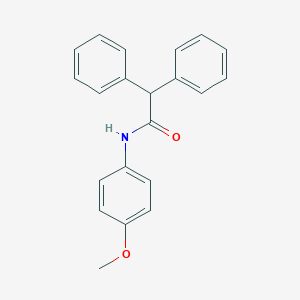 molecular formula C21H19NO2 B182546 N-(4-methoxyphenyl)-2,2-diphenylacetamide CAS No. 23105-44-4