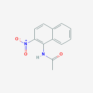 molecular formula C12H10N2O3 B182559 n-(2-Nitronaphthalen-1-yl)acetamide CAS No. 2437-30-1