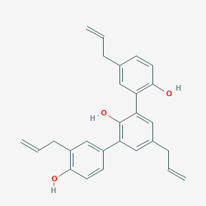 molecular formula C27H26O3 B182578 西蒙西诺 CAS No. 155709-40-3