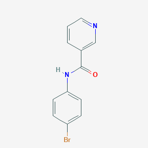 molecular formula C12H9BrN2O B182584 N-(4-bromophenyl)pyridine-3-carboxamide CAS No. 14547-71-8
