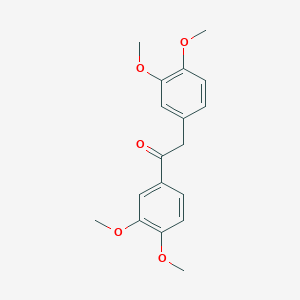 molecular formula C18H20O5 B182598 1,2-Bis(3,4-dimethoxyphenyl)ethanone CAS No. 4927-55-3