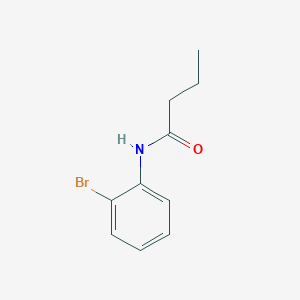 molecular formula C10H12BrNO B182623 N-(2-bromophenyl)butanamide CAS No. 443122-64-3