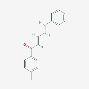 molecular formula C18H16O B182634 1-(4-Methylphenyl)-5-phenyl-2,4-pentadien-1-one CAS No. 30313-22-5