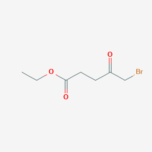 molecular formula C7H11BrO3 B182635 Ethyl 5-bromo-4-oxopentanoate CAS No. 14594-25-3
