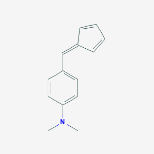 B182673 4-(2,4-Cyclopentadien-1-ylidenemethyl)-N,N-dimethylaniline CAS No. 2428-22-0