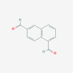 molecular formula C12H8O2 B182676 Naphthalene-1,6-dicarbaldehyde CAS No. 102877-82-7