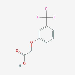 molecular formula C9H7F3O3 B182687 [3-(三氟甲基)苯氧基]乙酸 CAS No. 349-82-6