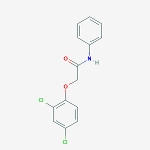 molecular formula C14H11Cl2NO2 B182710 2-(2,4-dichlorophenoxy)-N-phenylacetamide CAS No. 13246-96-3
