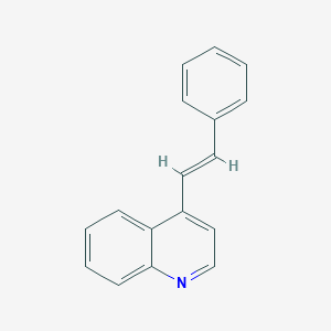 B182718 Quinoline, 4-styryl- CAS No. 4594-84-7
