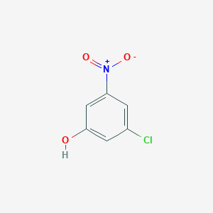 molecular formula C6H4ClNO3 B182748 3-Chloro-5-nitrophenol CAS No. 618-63-3