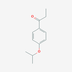 molecular formula C12H16O2 B182757 1-(4-Isopropoxyphenyl)propan-1-one CAS No. 35081-48-2