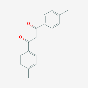 molecular formula C17H16O2 B182760 1,3-Propanedione, 1,3-bis(4-methylphenyl)- CAS No. 3594-36-3