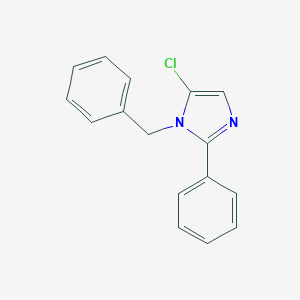 molecular formula C16H13ClN2 B182764 1-Benzyl-5-chloro-2-phenyl-1H-imidazole CAS No. 92873-36-4