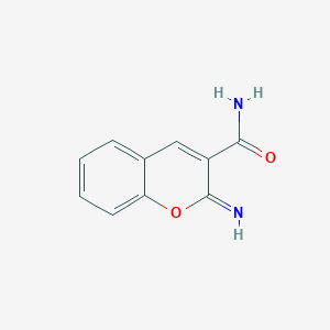 molecular formula C10H8N2O2 B182771 2-Imino-2H-chromene-3-carboxamide CAS No. 52218-17-4