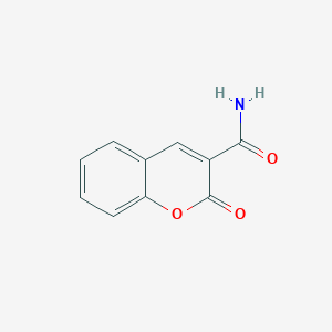 molecular formula C10H7NO3 B182772 2H-1-Benzopyran-3-carboxamide, 2-oxo- CAS No. 1846-78-2