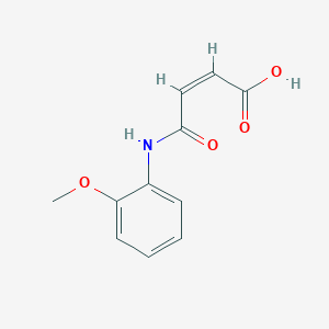 molecular formula C11H11NO4 B182774 4-(2-Methoxyanilino)-4-oxobut-2-enoic acid CAS No. 31460-26-1