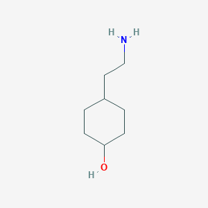 molecular formula C8H17NO B182775 4-(2-Aminoethyl)cyclohexan-1-ol CAS No. 148356-06-3