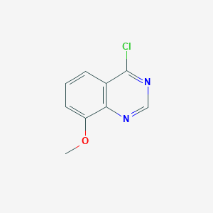 molecular formula C9H7ClN2O B182788 4-氯-8-甲氧基喹唑啉 CAS No. 154288-09-2