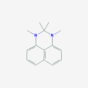 molecular formula C15H18N2 B182797 2,3-Dihydro-1,2,2,3-tetramethyl-1H-perimidine CAS No. 64482-94-6