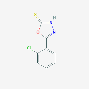 molecular formula C8H5ClN2OS B182814 5-(2-Chlorophenyl)-1,3,4-oxadiazole-2-thiol CAS No. 23766-27-0