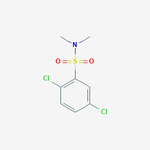 molecular formula C8H9Cl2NO2S B182830 2,5-dichloro-N,N-dimethylbenzenesulfonamide CAS No. 88522-19-4