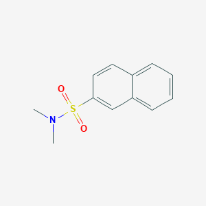 molecular formula C12H13NO2S B182853 N,N-dimethylnaphthalene-2-sulfonamide CAS No. 63296-70-8