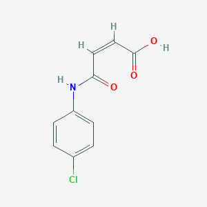 molecular formula C10H8ClNO3 B182854 N-(4-Chlorophenyl)Maleamic Acid CAS No. 7242-16-2