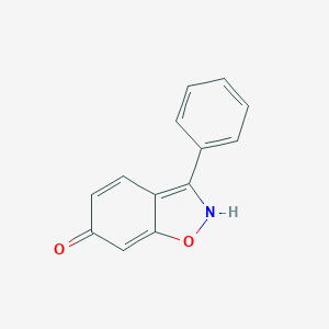 molecular formula C13H9NO2 B182858 3-苯基苯并[d]异恶唑-6-醇 CAS No. 136741-67-8