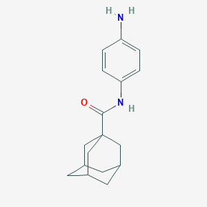 molecular formula C17H22N2O B182868 N-(4-aminophenyl)adamantane-1-carboxamide CAS No. 121768-35-2