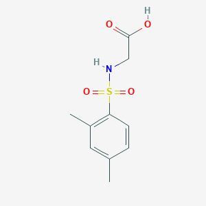 molecular formula C10H13NO4S B182882 [[(2,4-Dimethylphenyl)sulfonyl]amino]acetic acid CAS No. 670255-96-6