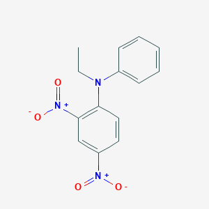 molecular formula C14H13N3O4 B182890 N-ethyl-2,4-dinitro-N-phenylaniline CAS No. 58133-79-2