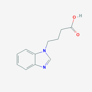 molecular formula C11H12N2O2 B182911 4-(1H-苯并咪唑-1-基)丁酸 CAS No. 436091-31-5