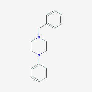molecular formula C17H20N2 B182925 1-苄基-4-苯基哌嗪 CAS No. 3074-46-2