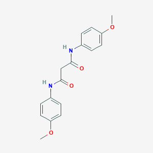 molecular formula C17H18N2O4 B182934 N,N'-bis(4-methoxyphenyl)propanediamide CAS No. 15589-58-9