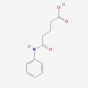 molecular formula C11H13NO3 B182948 戊二酸 CAS No. 5414-99-3