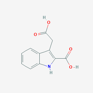 B182988 3-(carboxymethyl)-1H-indole-2-carboxylic acid CAS No. 31529-27-8