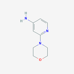B183009 2-Morpholinopyridin-4-amine CAS No. 35980-77-9