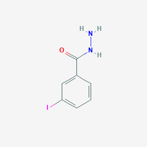 molecular formula C7H7IN2O B183010 3-碘苯甲酰肼 CAS No. 39115-94-1