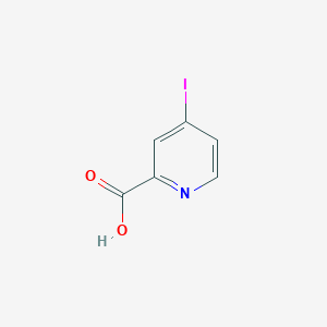 molecular formula C6H4INO2 B183023 4-碘吡啶甲酸 CAS No. 405939-79-9