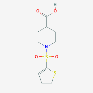 B183024 1-(Thiophene-2-sulfonyl)-piperidine-4-carboxylic acid CAS No. 327971-19-7