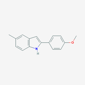 B183027 2-(4-methoxyphenyl)-5-methyl-1H-indole CAS No. 62613-67-6
